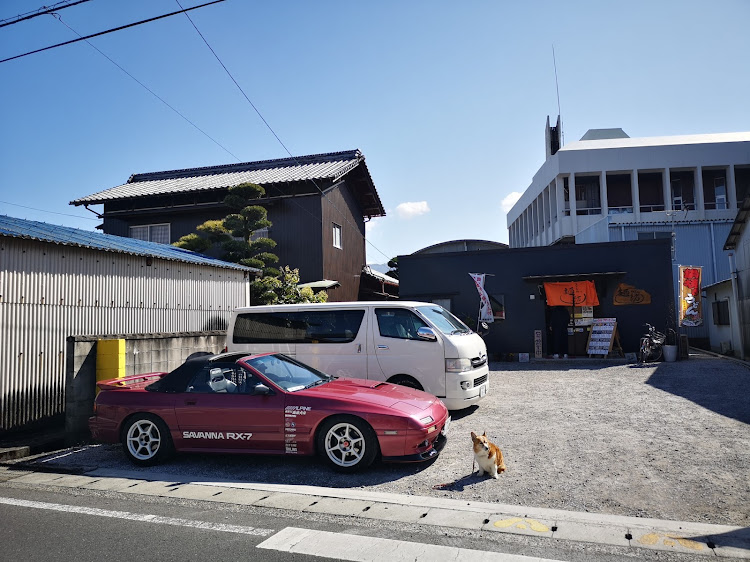 RX-7のオープンカーでキャンプ・うどん巡礼・うどん県キャンプ・キャンプtune・ななとキャンプに関するカスタム事例の投稿画像4枚目