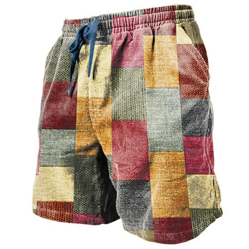 3D Printed Breathable Soft Casual Loose Shorts for Men. Comfortable, lightweight and perfect for summer. Enjoy a relaxed