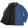 quilted plaid flannel shirt fw21