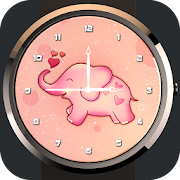 Pink Watch Display  Icon