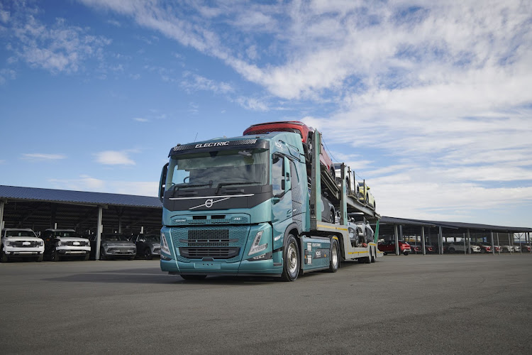 Volvo's electric truck have a range of 300km, enough for most city and regional applications. Picture: SUPPLIED