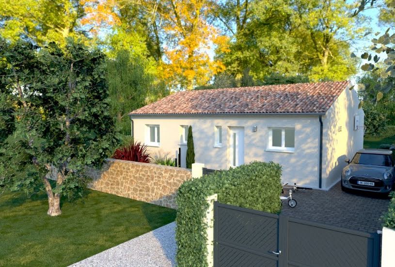  Vente Terrain + Maison - Terrain : 331m² - Maison : 90m² à La Sauve (33670) 