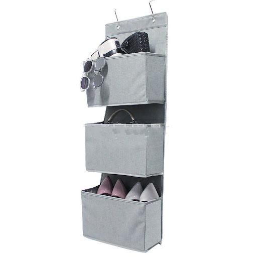 Title 4, Multi Layer Magazine Hanging Bag Behind Non Wov...