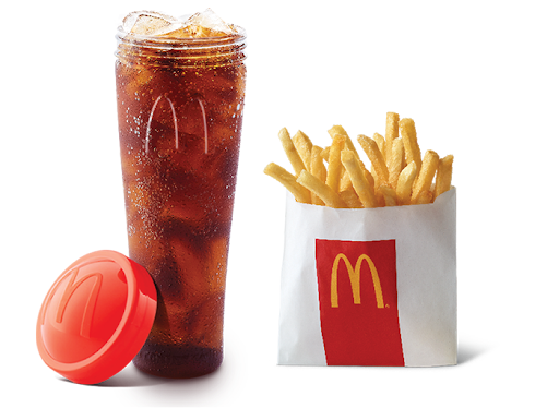 McSaver Fries (R )+ Coke