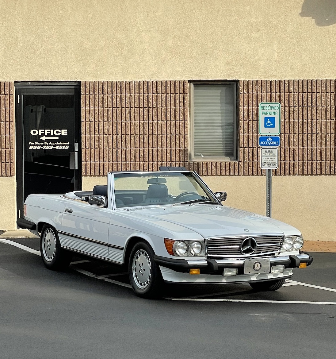 Mercedes 560sl Hire New York