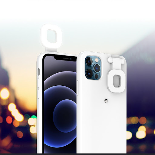 Title 1, Selfie Ring Flash Phone Case With Fill Light Br...