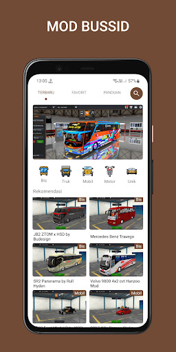 Screenshot MOD Bussid Terbaru 2024