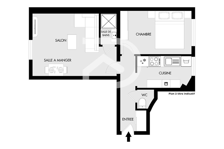Vente appartement 2 pièces 33.11 m² à Paris 11ème (75011), 315 000 €