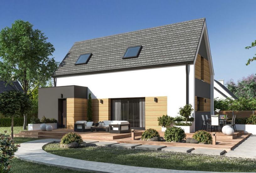  Vente Terrain + Maison - Terrain : 460m² - Maison : 91m² à Guénin (56150) 