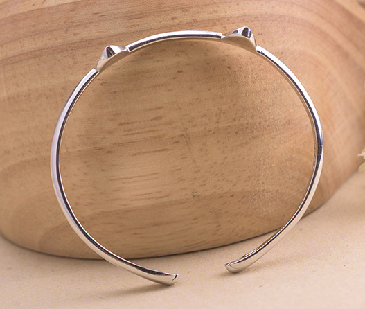 Bracelet en argent pur S925 en gros, Lovelybracelet, bijoux en argent de style coréen, design raffiné, idéal pour femme.