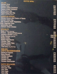 Hotel Himani menu 2