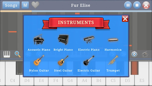 Screenshot Piano Music & Songs