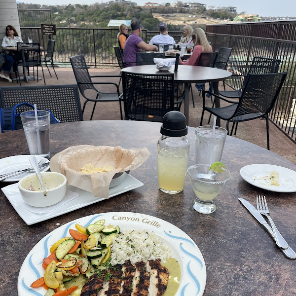 Blackened Chicken Verde + Mexican Martini Margarita