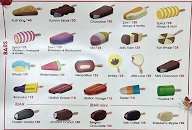 Arun Ice Creams menu 1