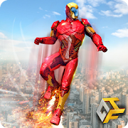 Flying Superhero Real Robot Rescue Mission  Icon