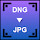 DNG to JPG Converter