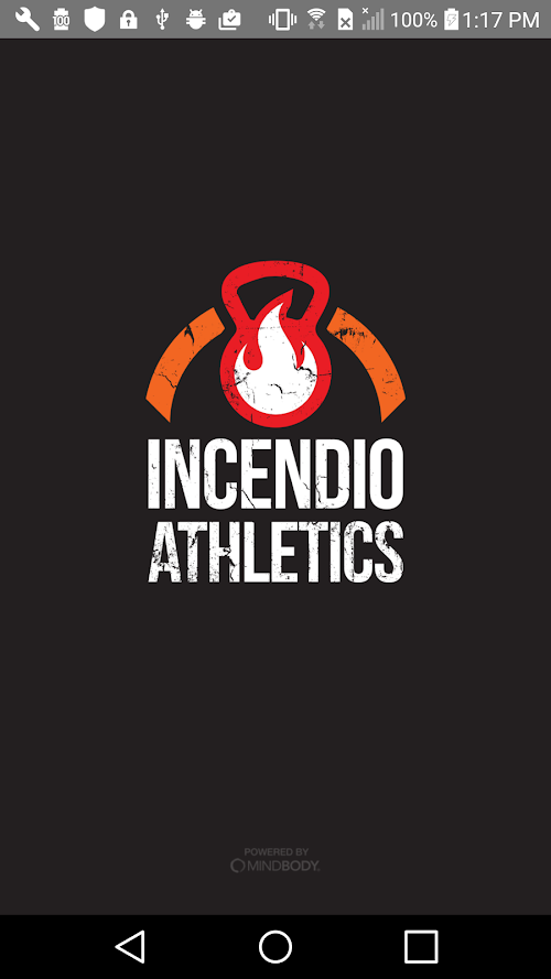 Android application Incendio Athletics screenshort