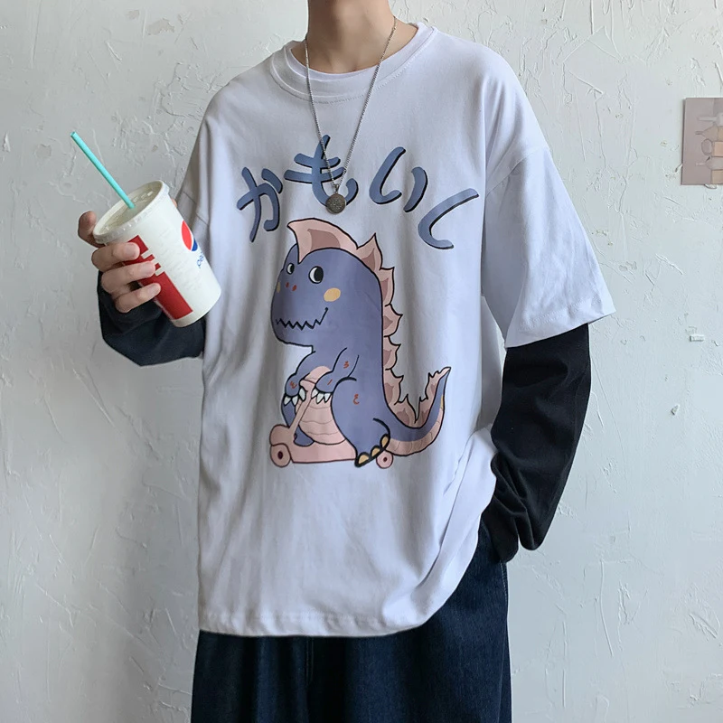 All-match Loose Top T-shirt Trend Bottoming Shirt