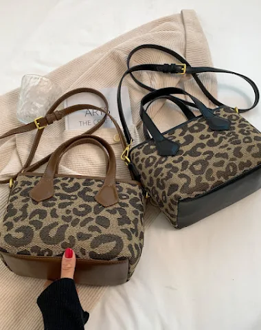 Small Bag Female Leopard Print Port - 0