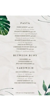 Annora Cafe menu 2