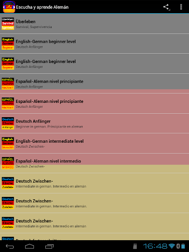 Listen and learn German