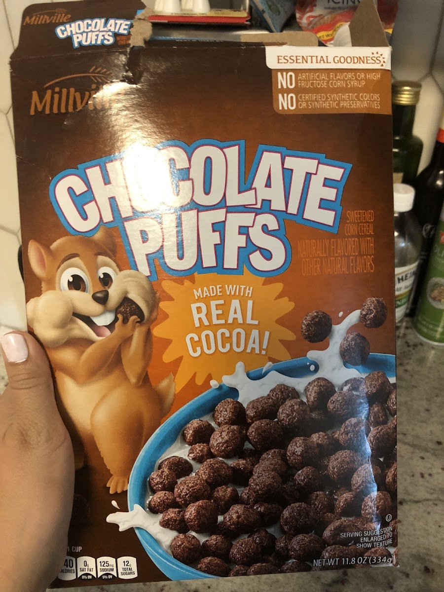 Chocolate Puffs