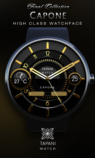 Capone weather wear watch face