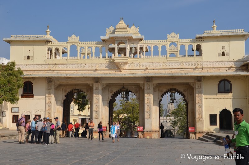 City palace udaipur, place cérémonies