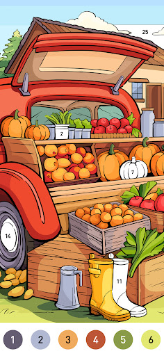 Screenshot Country Farm Coloring Book