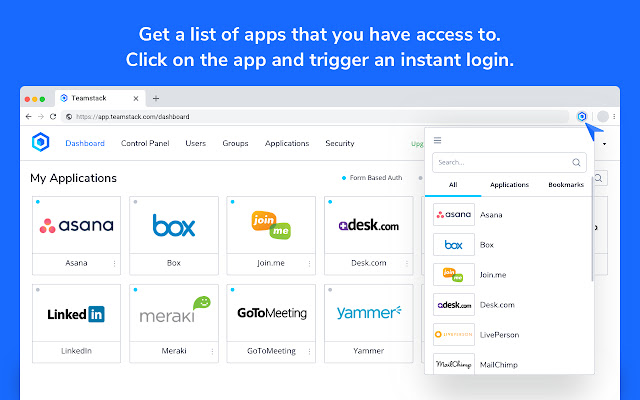 Teamstack chrome extension
