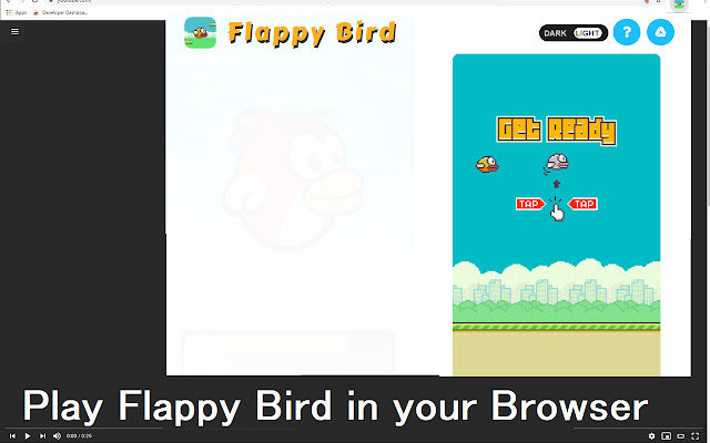 Offline hra Flappy Bird