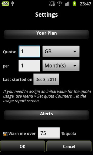 3G Watchdog - Data Usage screenshot #6