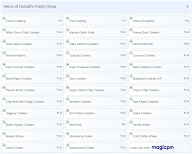 Donald's Pastry Shop menu 3