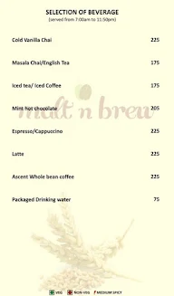 Malt n Brew menu 1