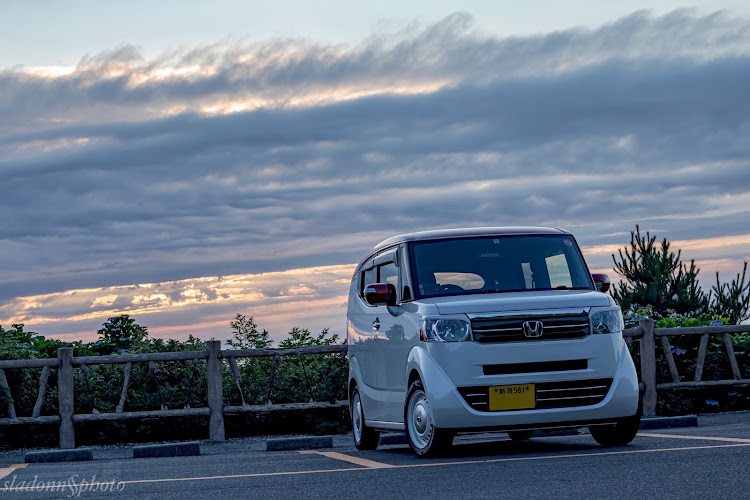 Nボックススラッシュの新潟・弥彦山スカイライン・夕陽・夕焼け・ドライブに関するカスタム事例の投稿画像11枚目