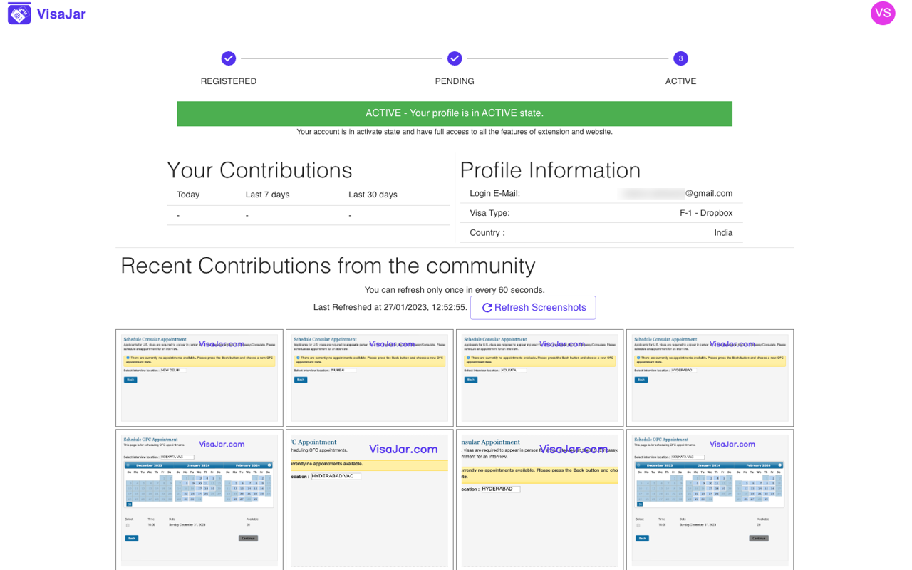 VisaJar - View US Visa Slots at US Consulates Preview image 4