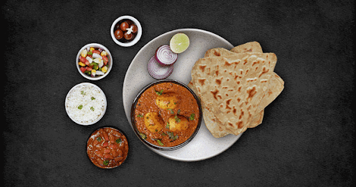Banarasi Dum Aloo Thali Meal