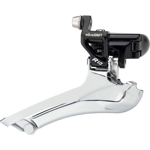 MicroShift R10 Front Derailleur - 10-Speed Double - 56t Max - Band Clamp - Shimano Compatible