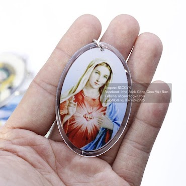 Móc Khóa Dẻo Hình Đức Mẹ Maria Mk - 19 Quà Tặng Công Giáo, Noel, Giáng Sinh, Lễ Cưới, Lễ Quan Thầy, Sinh Nhật Ý Nghĩa