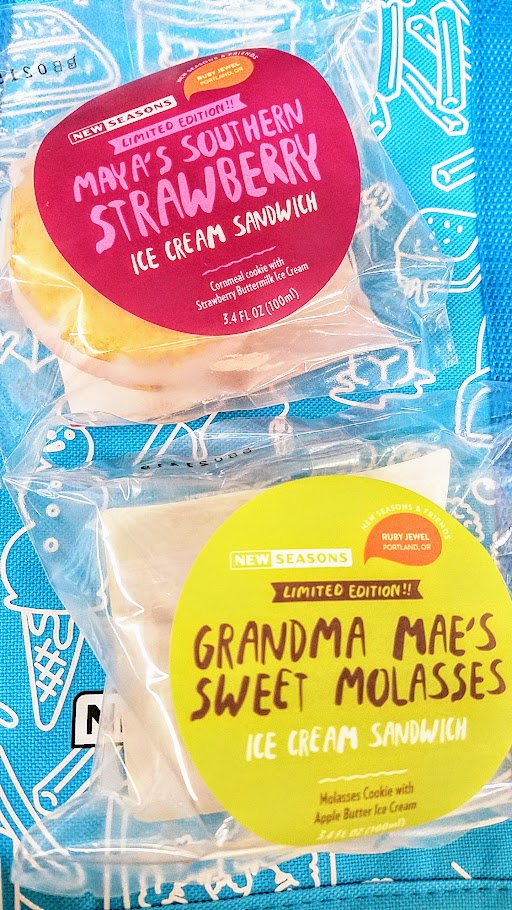 Feast Fab Collab 2018 Mini Ice Cream Sandwiches, with Maya Lovelace, available at New Seasons Markets