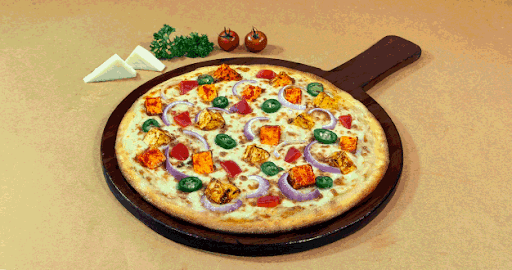 Double Paneer Feast Pizza [7" Regular]