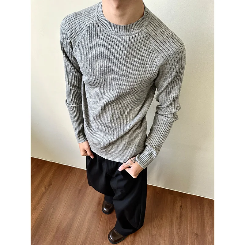 Suéter Holgado de Punto con Rayas Hundidas, Comodidad y Estilo para un Look Relajado, Perfecto para el Día a Día.