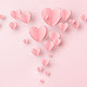 Valentines hearts 2560х1440