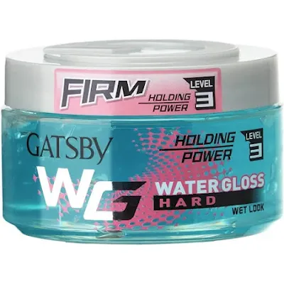Gatsby Water Gloss Hard, Blue - 150 gm