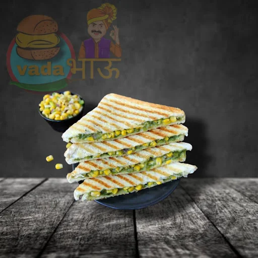 Corn & Peas Grilled Sandwich