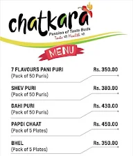 Chatkara menu 2