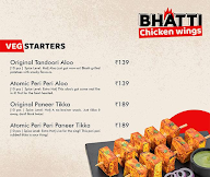 Bhatti Chicken Wings menu 4