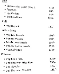 Food Corner menu 1