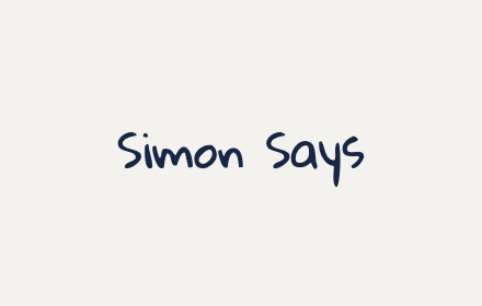 Simon Says small promo image