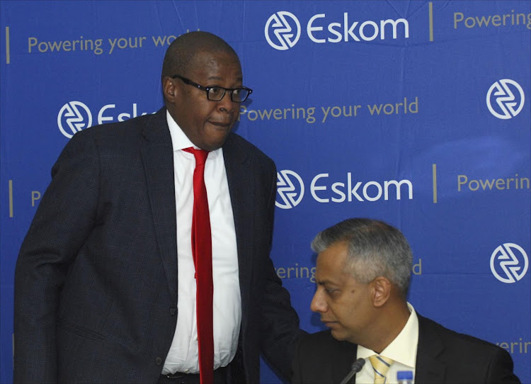 Brian Molefe and Anoj Singh.